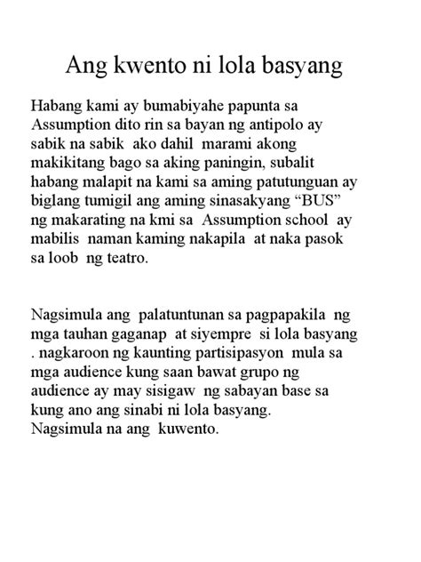 detalyadong banghay aralin filipino 7 tungkol sa kwento